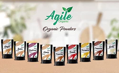 Agile Organic Agile Organic® Organic Dried Honey Powder - Natural Sweetener, 200g | Certified Organic Powder