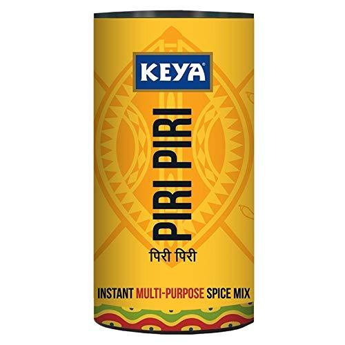 KEYA Keya Combo of Piri Piri Exotic Spices Mix 80gm, Garlic Bread Seasoning 50gm, Pack 2