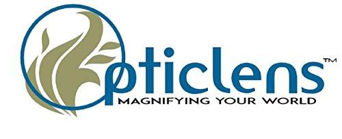 OpticLens Opticlens Brand (2) Pack Full Page 3x Magnifier / Plastic Magnifying Sheet Fresnel Lens, 7\" X 10.25\"