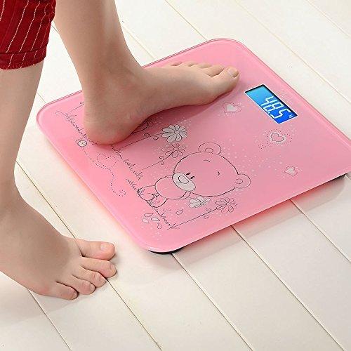 GLIVE (LABEL) GLIVE (LABEL) Electric Weight Machine Human Body Digital Body Scale Thick Glass 180 Kg Capacity Weighing Scale