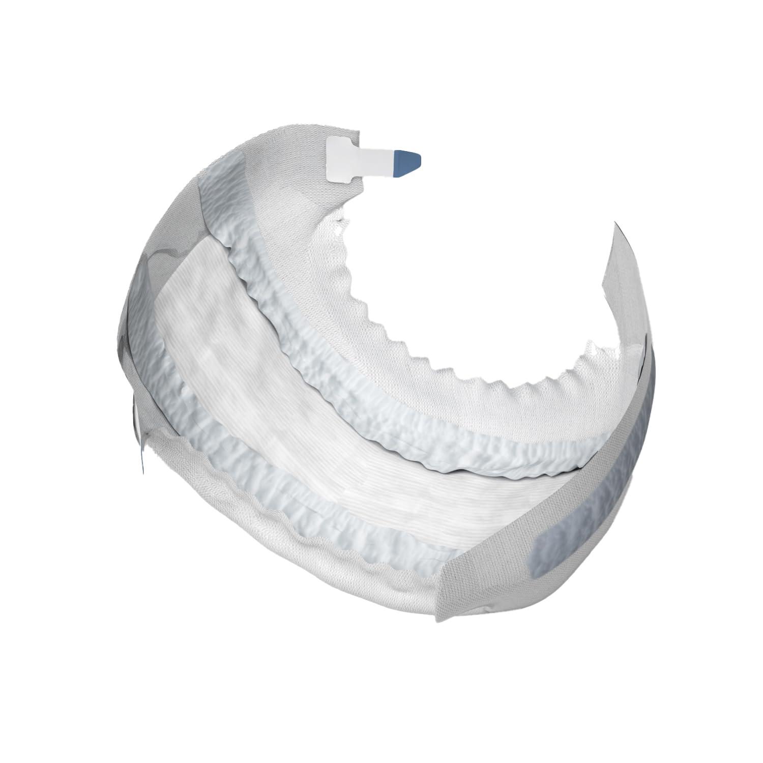 noren Noren Adult Diaper Tape Style, 50 Pieces - Medium, Waist Size (28-47 inches) - Advanced Leak Protection, Cotton Soft Material, Odour free, Senior Citizen Products, Unisex- Pack of 5