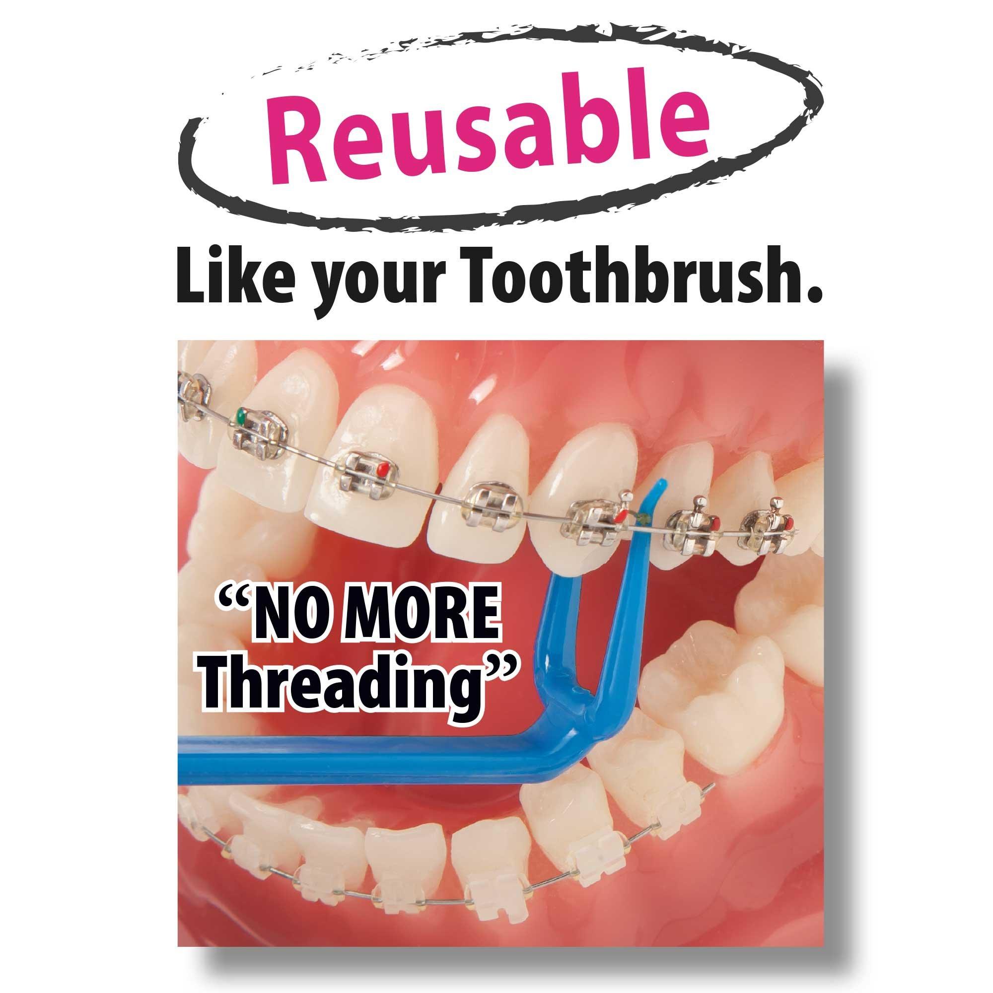 Harp The Harp Orthodontic Reusable Flosser