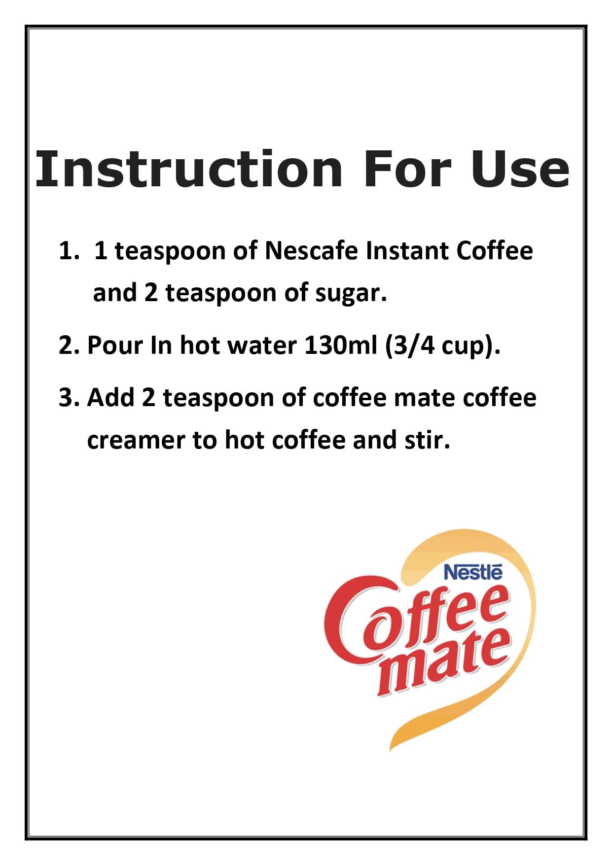 Nestle Nestle Original Coffee Mate Richer & Creamer 400 Grams