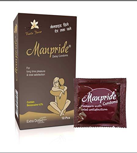 Manpride Manpride For Long Total Satisfaction And Time Pleasure Extra Dotted 3 PACKS (10 Pcs per Pack)