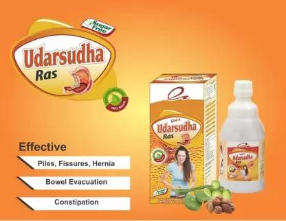 NID NID Udarsudha Ras For Constipation, Acidity, Gas, Stomach Problems, Syrup-500 ml