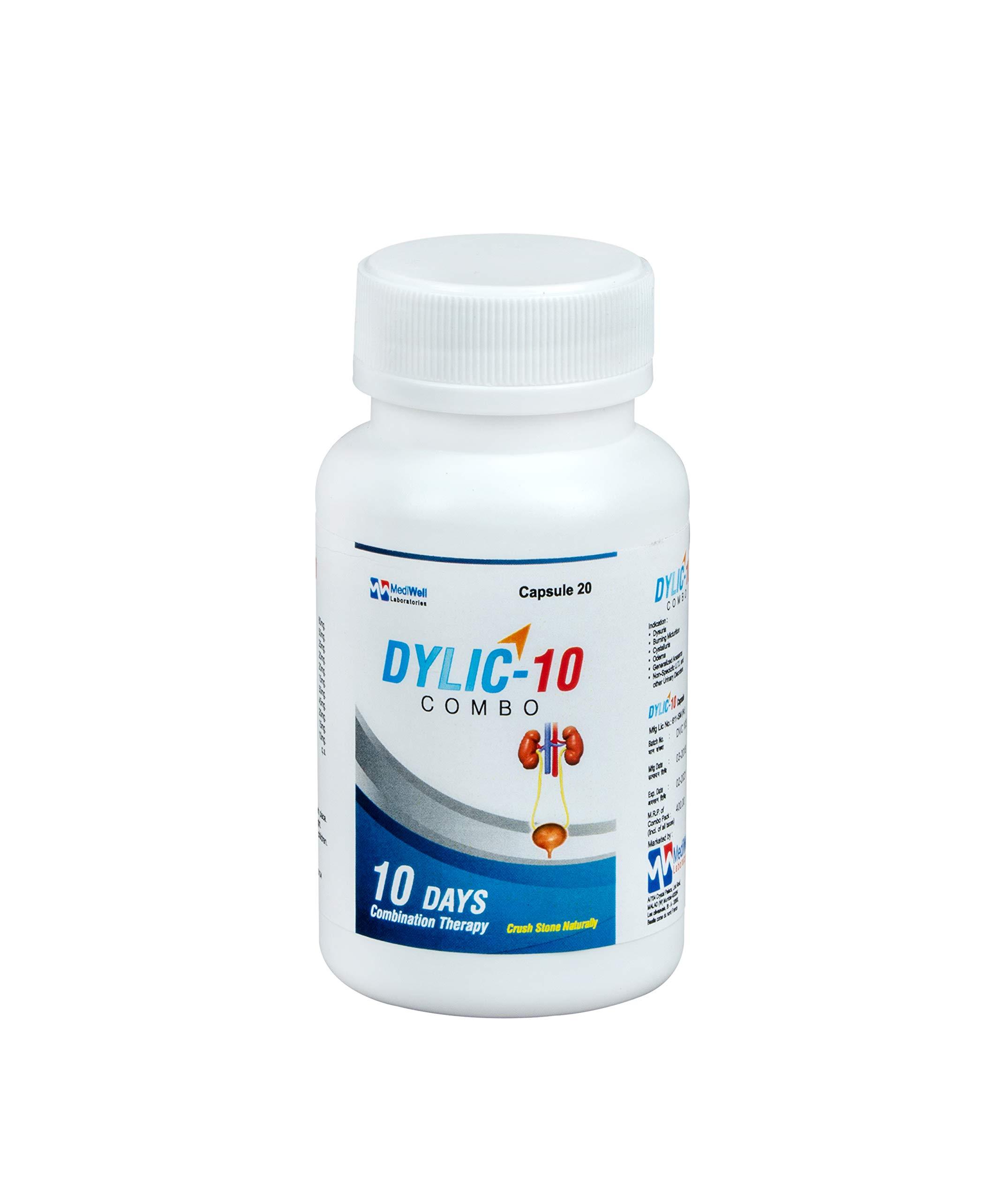Mediwell laboratories Dylic-10 Combo Ayurvedic Herbal Supplement For Kidney