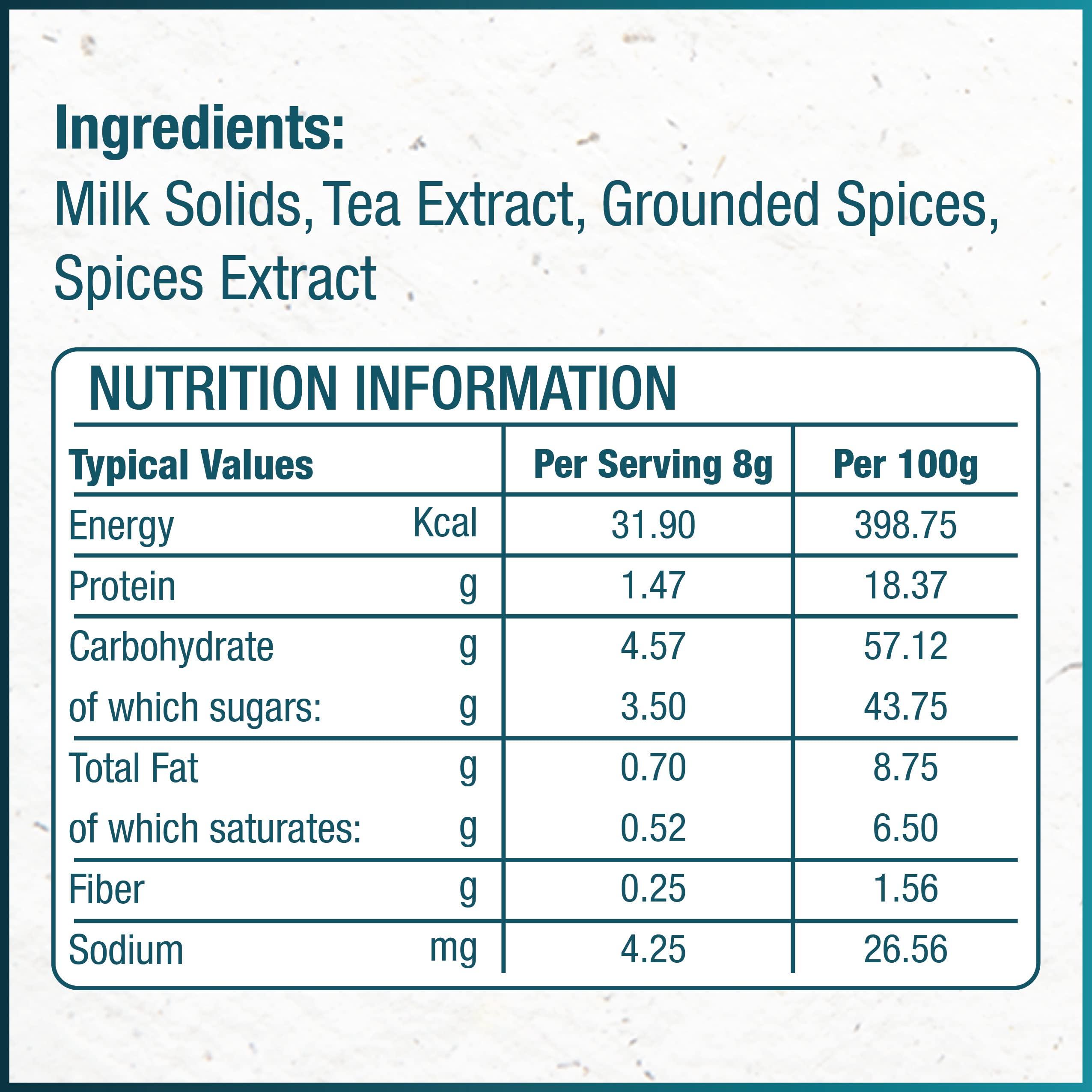 SENSO Senso masala tea premix Unsweetened (14g * 10 Sachets) no Sugar (Makes 100 ml) Ginger Tea | Adrak- Adrak Elaichi Masala Chai instant tea premix sachets masala chai premix tea masala tea powder ready mix tea - instant chai premix One Minute Tea Assam