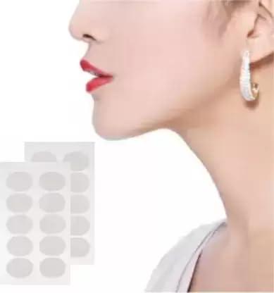 eyurva eyurvaEar Lobe Support for Earrings Ear Lobe Tape Invisible Earlobe Support patches Ear Stickers for Heavy Earrings Ear Lifts Sticker for Long Time Wearing Earrings Protect, 20pc