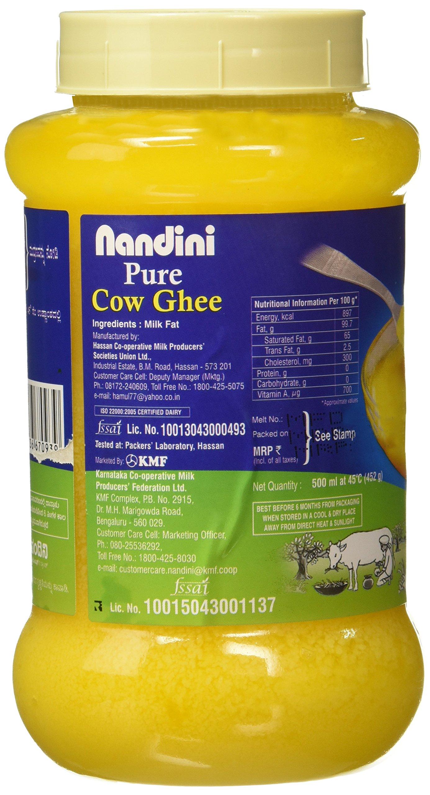 Nandini Nandini Pure Ghee, 500ml Bottle