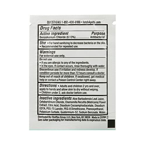 Cleanze Cleanze Antibacterial Hand Sanitizing Hand Wipes | Individual Hand Wipe Packets, 50 Unscented Disinfecting Hand Sanitizer Wipes with Aloe | Travel Hand Sanitizer Wipes Kill 99.9% of Germs