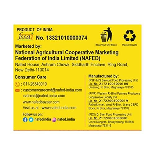 Anaras Anaras Spicy Dried Pineapple 55g Pack of 4 I Ananas Dried Spicy Candy 220g I NAFED Quality Assured