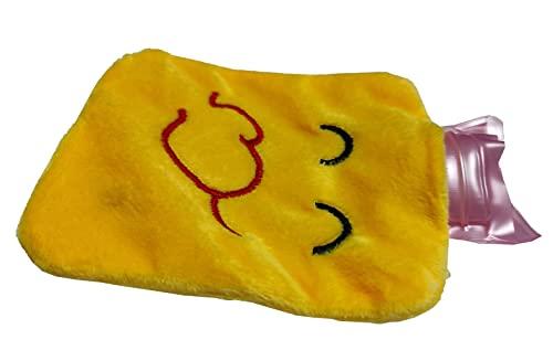 GiftCorner EMOJI DESIGNS small Hot Water Bag with Cover for Pain Relief, Neck, Shoulder Pain and Hand, Feet Warmer, Menstrual Cramps.