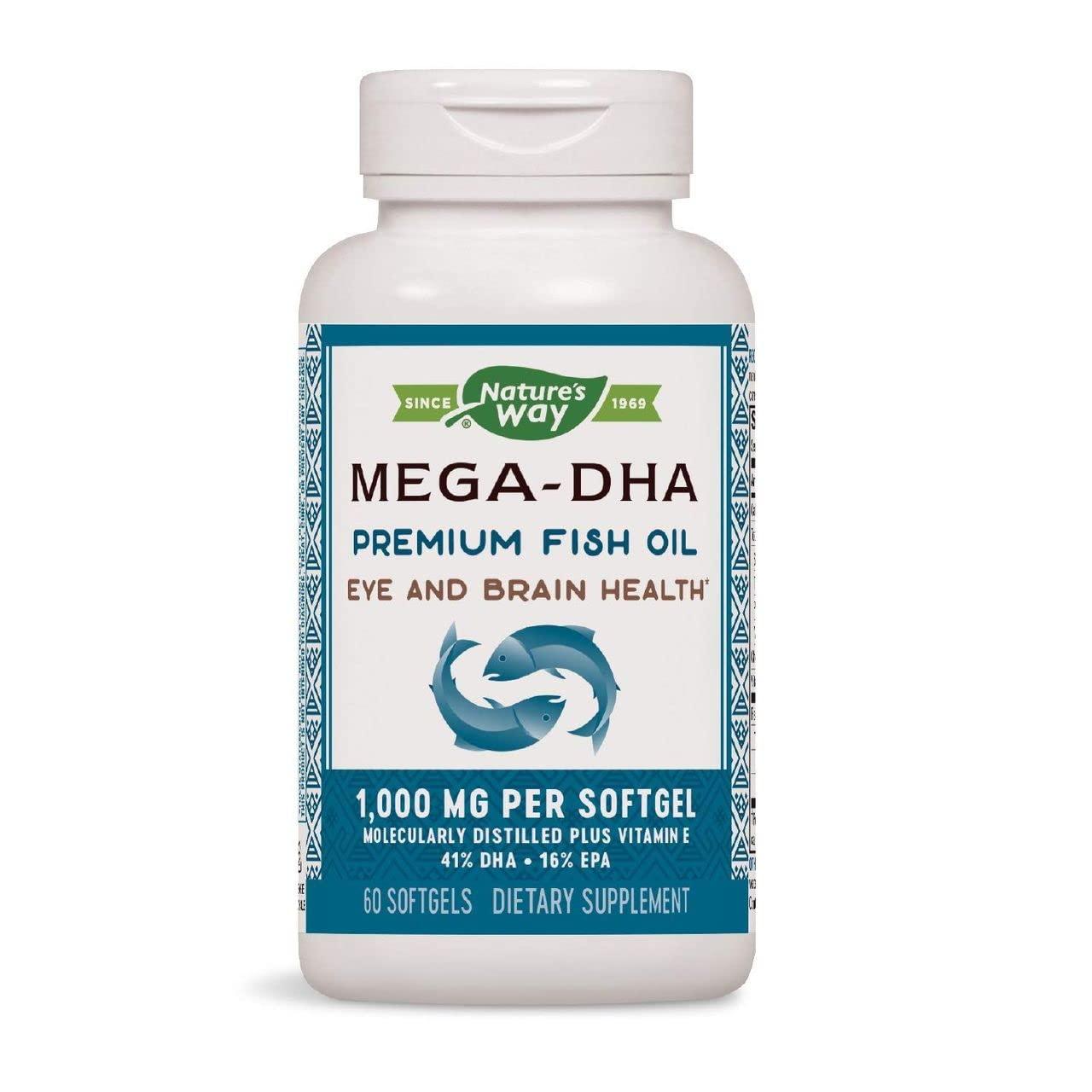 NATURE'S WAY Nature's Way EfaGold Mega-DHA 1000 mg, 60 Softgels