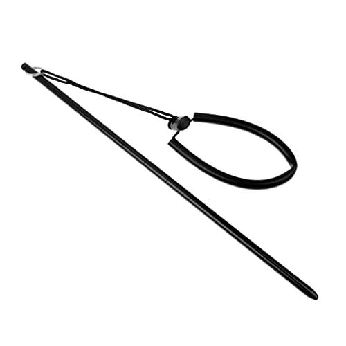 UJEAVETTE UJEAVETTE Light Aluminium Alloy Scuba Diving Stick Pointer Rod with Wrist Strap Black