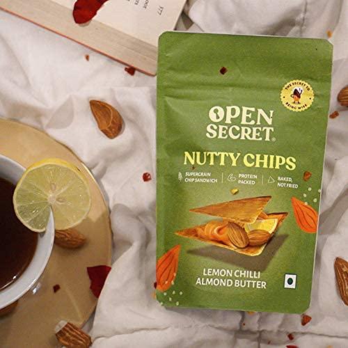 Open Secret Open Secret Sankranti Gifts| 3 Nutty Chips with 4 Mini Packs of Dry Fruits & Nuts | New year/Lohri/Makar/Pongal healthy Gift Items for kids, friends, family & colleagues