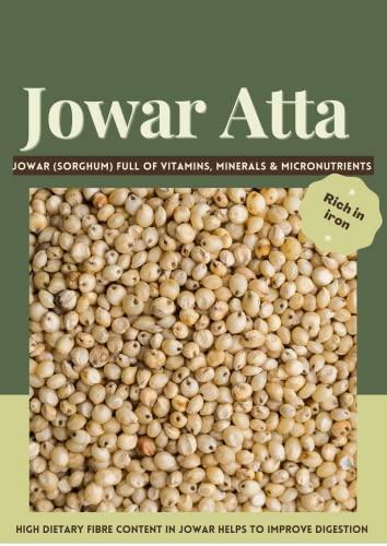 BAKSHISH BAKSHISH Organic Jowar Atta Pack of 4 (Each of 500 gm)