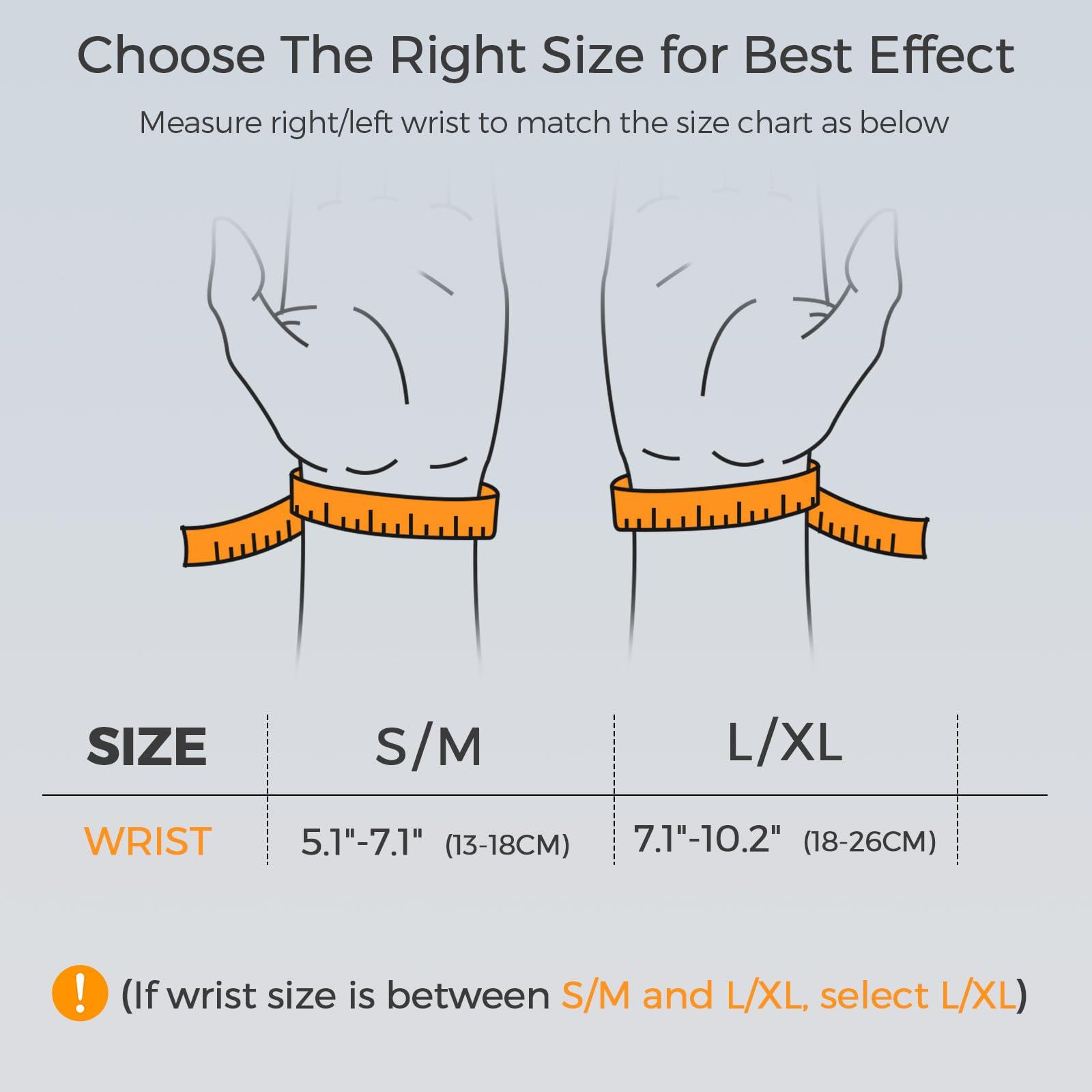 FREETOO FREETOO Wrist Brace for Carpal Tunnel Relief Night Support , Maximum Support Hand Brace with 3 Stays for Women Men , Adjustable Wrist Support Splint for Right Left Hands for Tendonitis, Arthritis , Sprains,Black