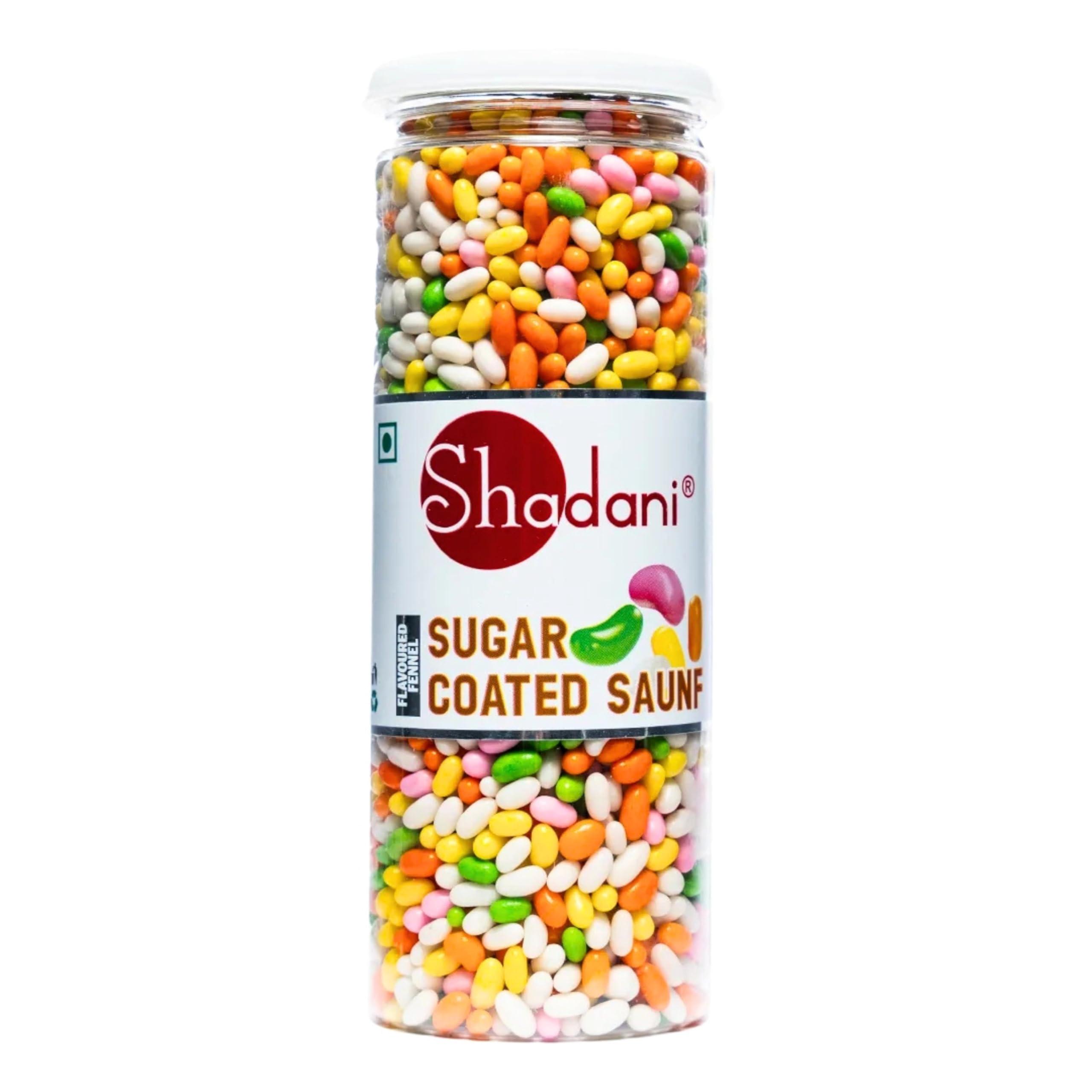 Shadani Shadani Sugar Coated Saunf Can 270g