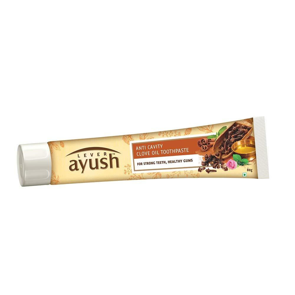 Lever Lever Ayush Anti Cavity Clove Oil Toothpaste - 80 g - Pack of 6