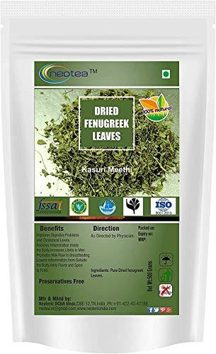neotea Neotea Dried Fenugreek Leaf, Kasuri Methi Methi Mente Vendayam Trigonella Foenum-Graecum, 100G