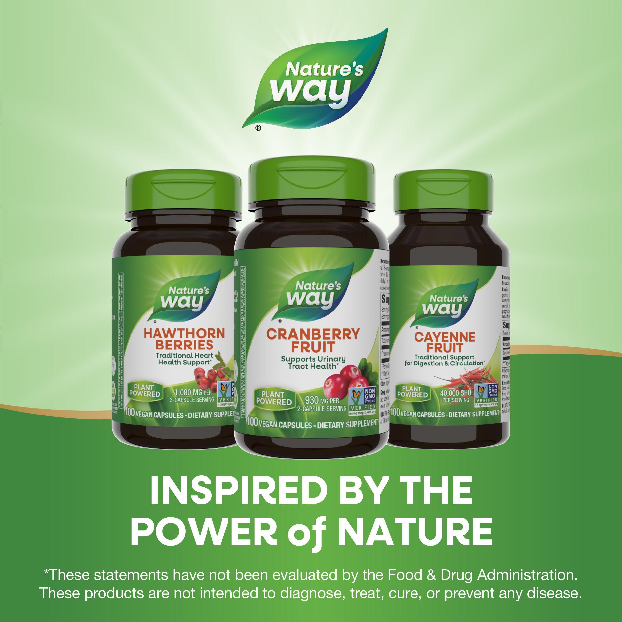 NATURE'S WAY Nature\'s Way Cranberry Fruit, 465 MG, FRUIT, 100 CAP