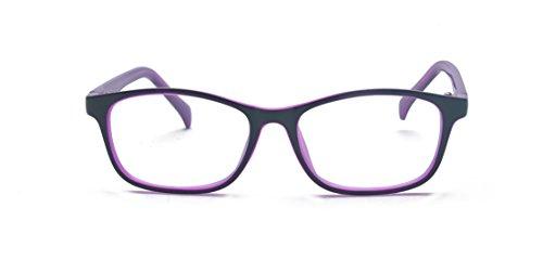 ALWAYSUV ALWAYSUV Computer Glasses Blue Light Blocking for Kids Boys Girls Teens Children Gaming Eyewear Reduce Eyestrain Glasses Purple