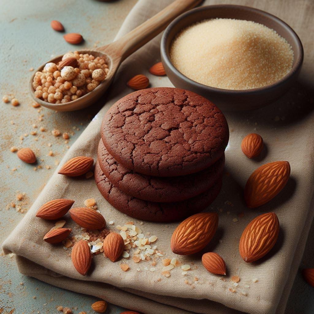 BakeBuds Bake Buds Millet Cookies-Pack of 2 Choco Millet Almond+Oats Banana | Natural,Tasty and Nutritious | Cookies for Kids and Adults| Millet Anytime Snacks- 2x 160gms (48 pcs)