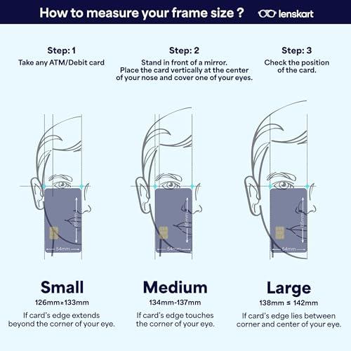 LENSKART BLU LENSKART BLU | Zero Power Blue Cut Computer Glasses | Anti Glare, Lightweight & Blocks Harmful Rays | UV Protection Specs | Maroon | Men & Women | Medium | LB E14283