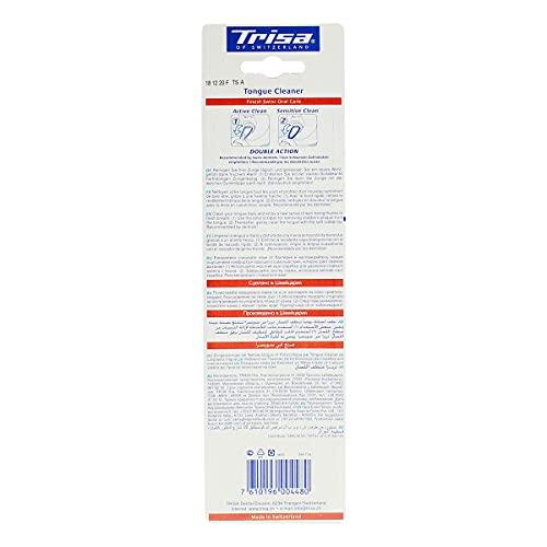 TRISA Trisa Tongue Cleaner Double Action (Assorted Color)