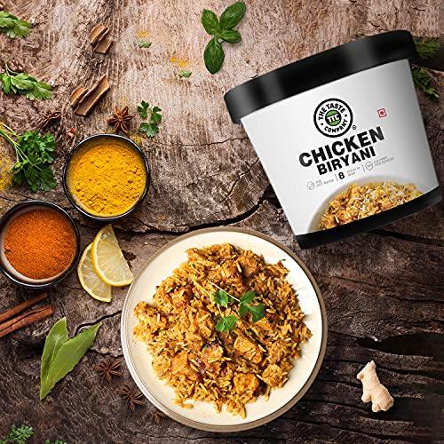 TheTasteCompany TheTasteCompany Chicken Biryani - Ready to Eat | Instant Food | Taste Company (Pack of 6)