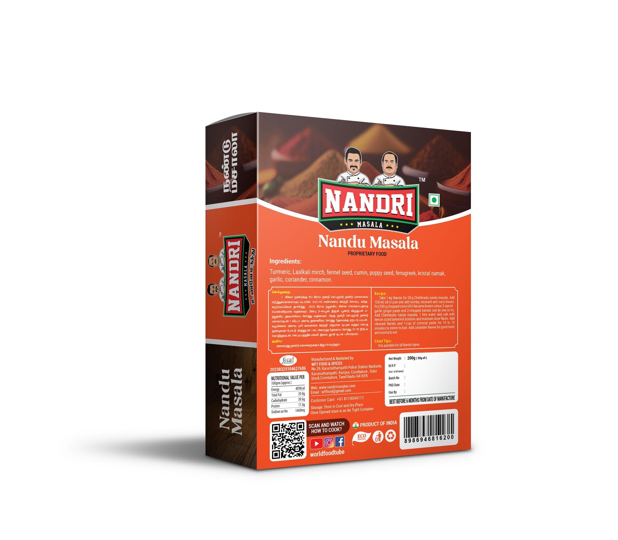 NANDRI NANDRI MASALA Mix Spices Nandu Masala (1000G)