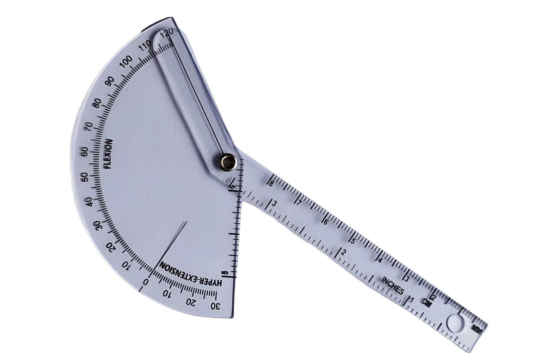 BRAVEZI Bravezi Glaxy Plastic Finger Goniometer 6 Inch (Pack of 1)