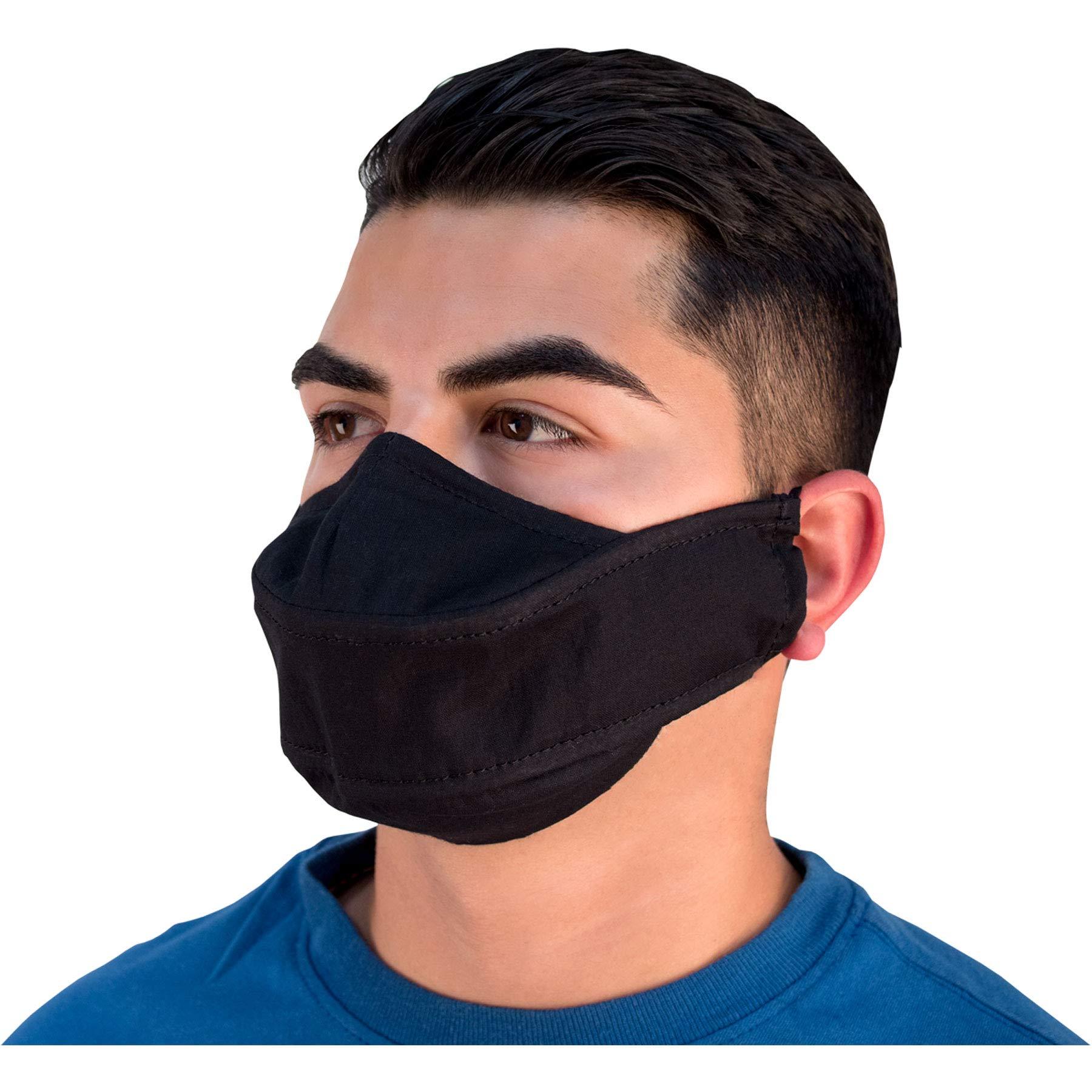 ProTec Protec Singer\'s Face Mask Model A343, Size Small , Black