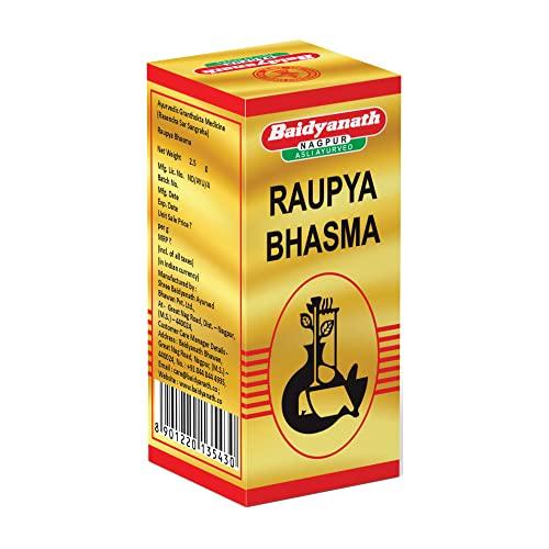 Baidyanath Baidyanath Roupya Bhasma - 2.5 gm | Ayurvedic Supplements for Vat-Pitta Dosha| Eye Health Support