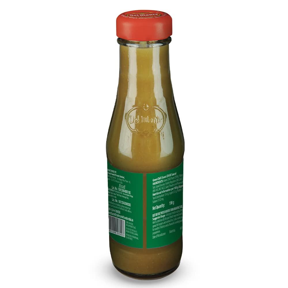 Del Monte Del Monte Pizza & Pasta Sauce Spout Pack, 400g & Del Monte Green Chilli Sauce,190g