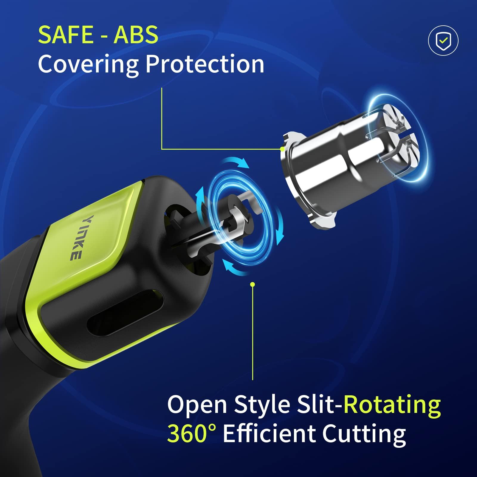 WESYNC WESYNC Yinke Manual Replacement Heads For Nose Hair Trimmer - Compatible With One Blade Handles