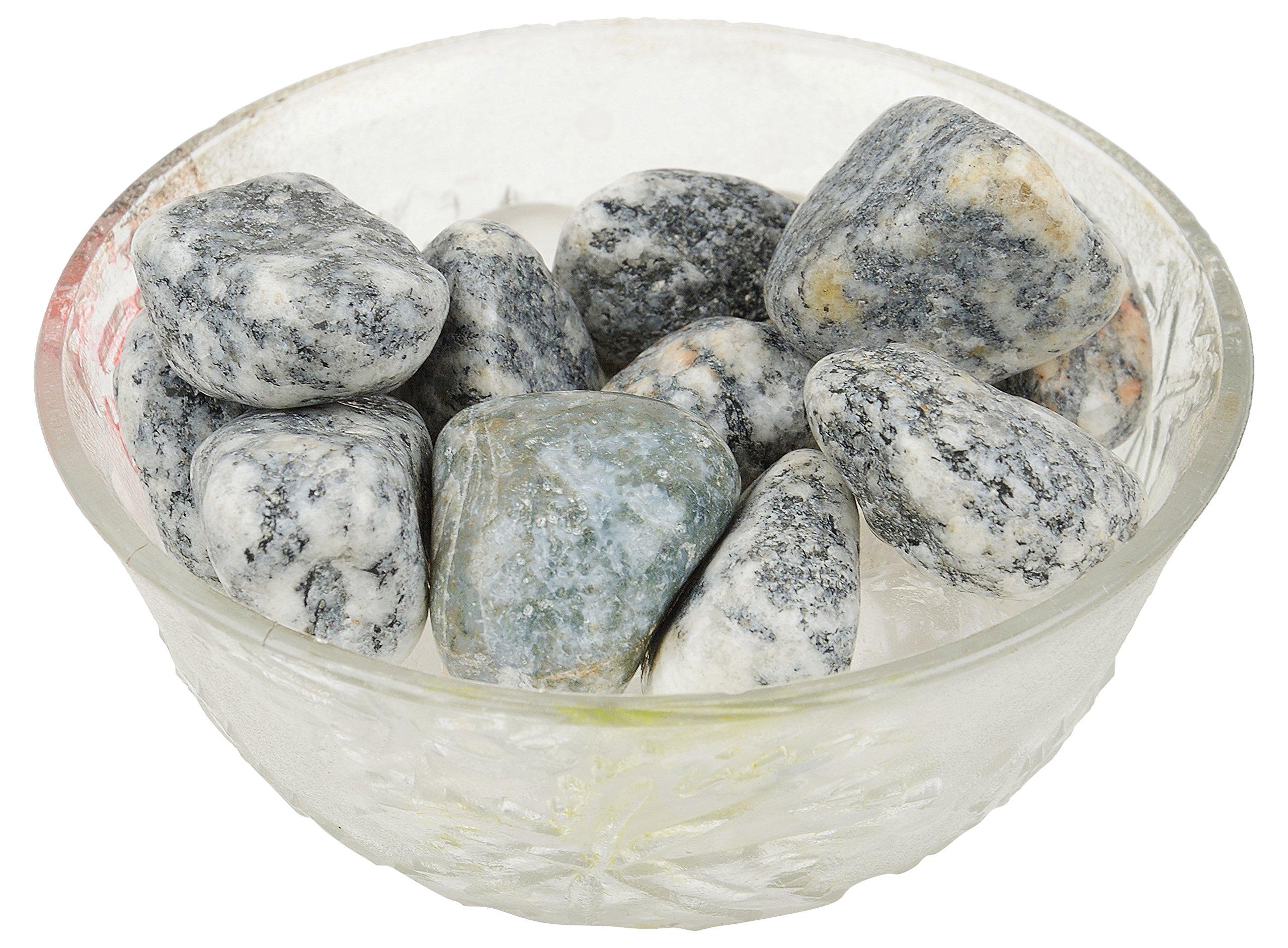 Excel Excel King Cobra Jasper Tumbled Gemstone - The Counselor\'s Stone - 100 grams (Pack of 5-7 Pc)