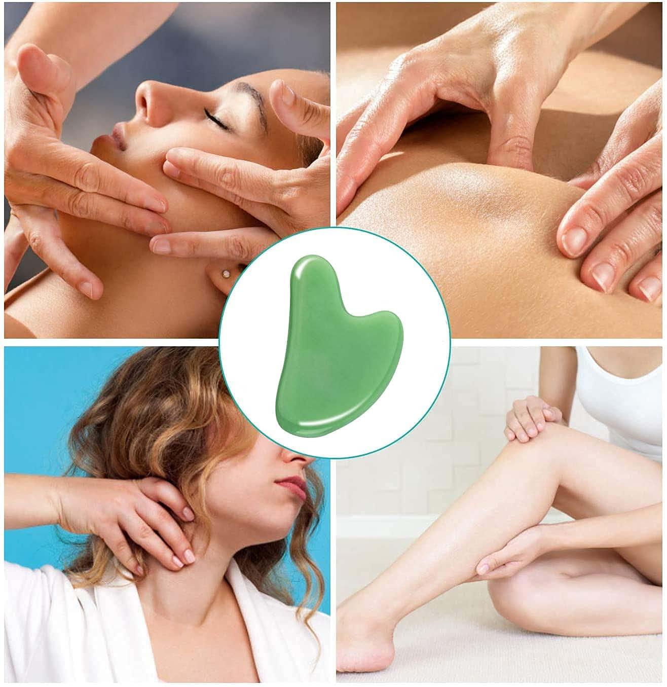 Traditional India Traditional India Gua Sha Facial Tool,Asian Guasha Stone Rose Quartz Gua Sha Massage Tool A Relaxing Gua Sha For Jawline,Double Chin,Wrinkles And Pain Relief(Spa00C24)
