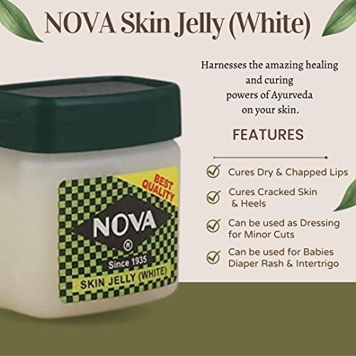 NOVA CREAM Nova Cream Combo Pack of Skin Jelly White x 2 + Ayurvedic Cream x 2 | Pack of 4