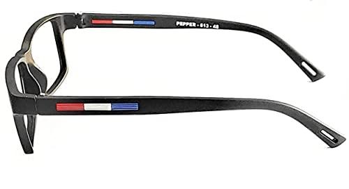 Glasswear Glasswear Bifocal Reading Glasses For Men And Women Distance Plano Reading All Powers Are Available Square Black Frame (Distance Plano/Reading +2.25, Non - Anti Glare Bifocal Glasses)