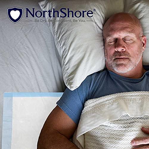 NorthShore NorthShore Premium Blue Disposable Underpads (Chux), Large Size 23 x 36, Pk/25