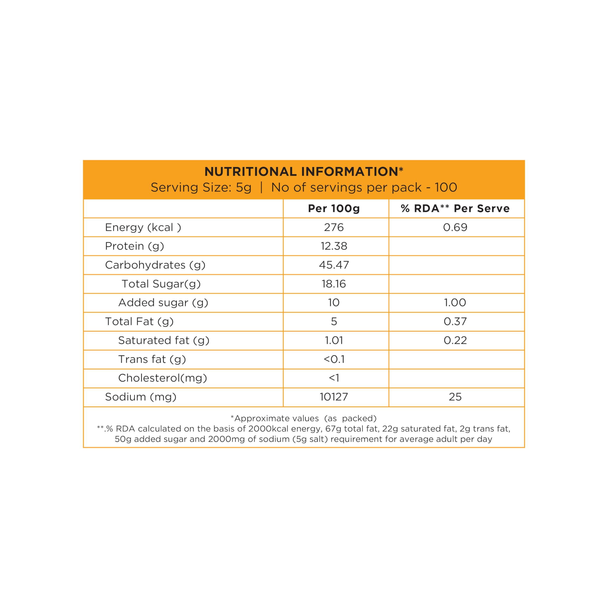 Chef's Art Chef'S Art Chilli Garlic Sprinkler (Food Seasoning) 500 Gm