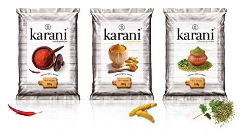 Karani Karani Mirch Powder Red Chilli Powder Karam Podi Freshly Ground Lal Mirch Powder No Preservative & Colors-500 Gms