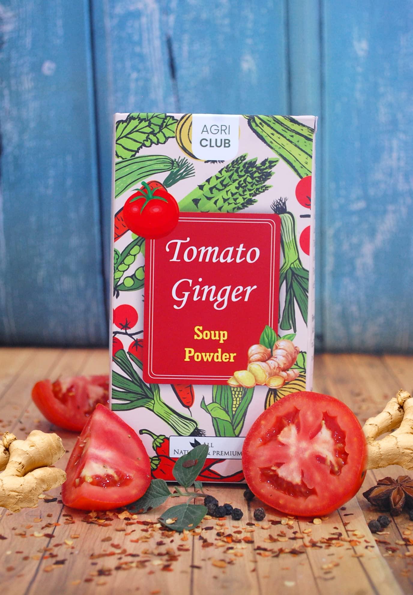 AGRI CLUB Agri Club Instant Tomato Ginger Soup Powder 15 Sachets, Each 15gm