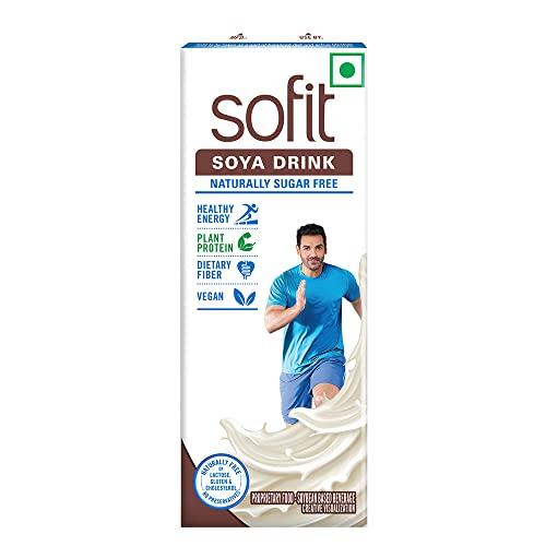 SOFIT Sofit SOYA Milk Vanilla, 200ml (Pack of 10)