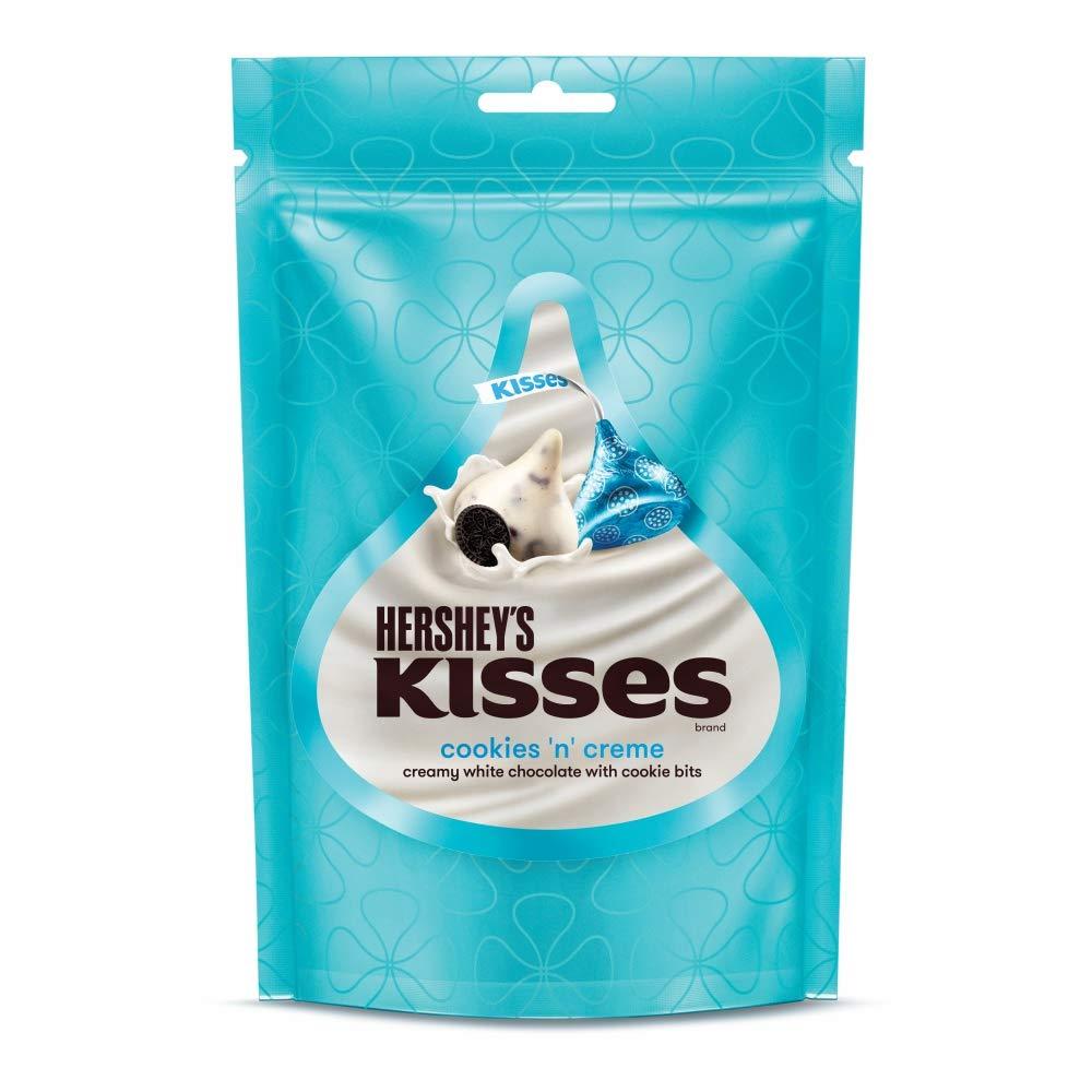 Hershey's Kisses Hershey\'s Kisses Cookies n Creme Chocolate, 100.8gram (Pack of 4)