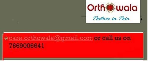 Orthowala Orthowala  Waist belt for back pain/lumbar support belt Grey Color -Gold Series -Size -Medium-30-36- Inches for Back Lumbar Support Pain Reliever Enhance Back Posture