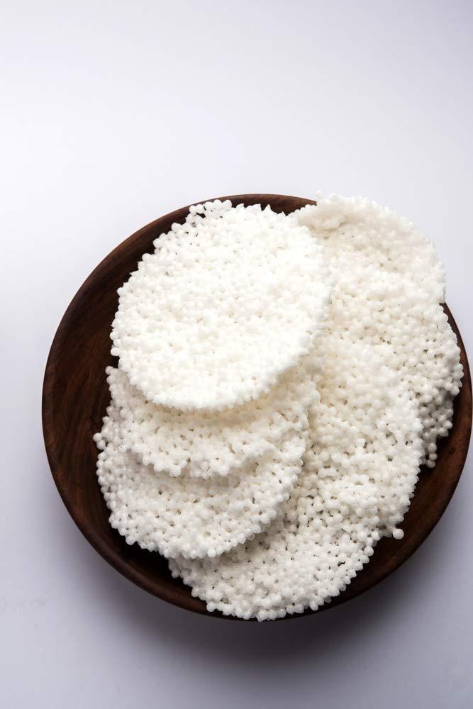 ORGANIC PURIFY Organic Purify Sabudana Papad Plain (Gluten-Free & Upwas-Friendly Tapioca Papads) (Premium) 900GM