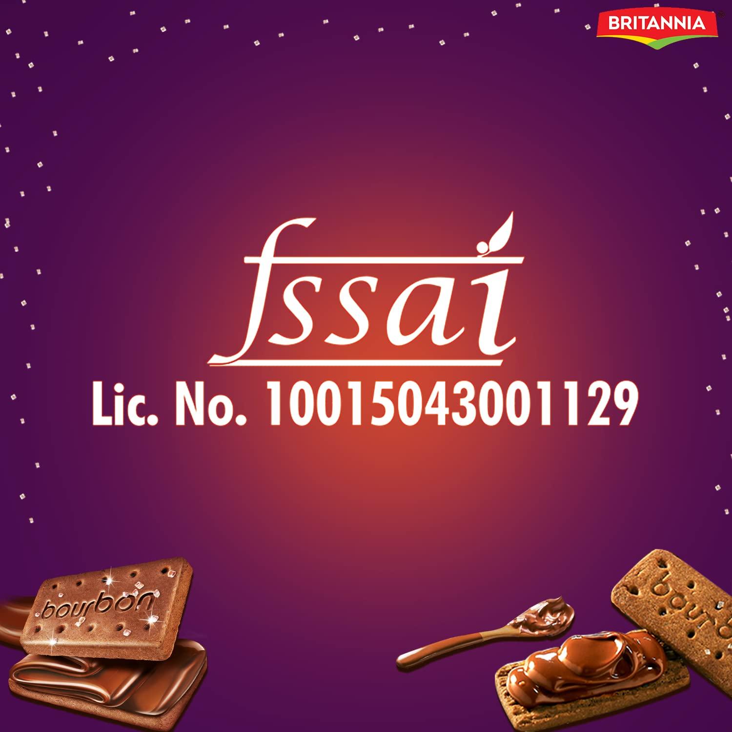 Britannia Britannia Bourbon The Original Biscuits, 500 g Pack of 2