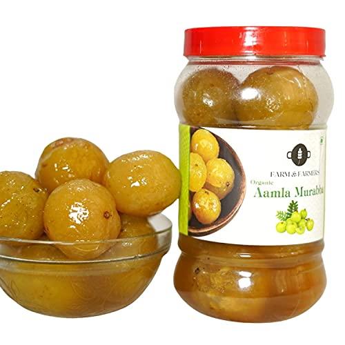 FARM AND FARMERS Farm and Farmers Homemade Amla Murabba, 450 gm